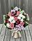 Букет цветов из: Альстромерии, Гвоздики, Розы и Хризантемы в Октябрьске Самарская область