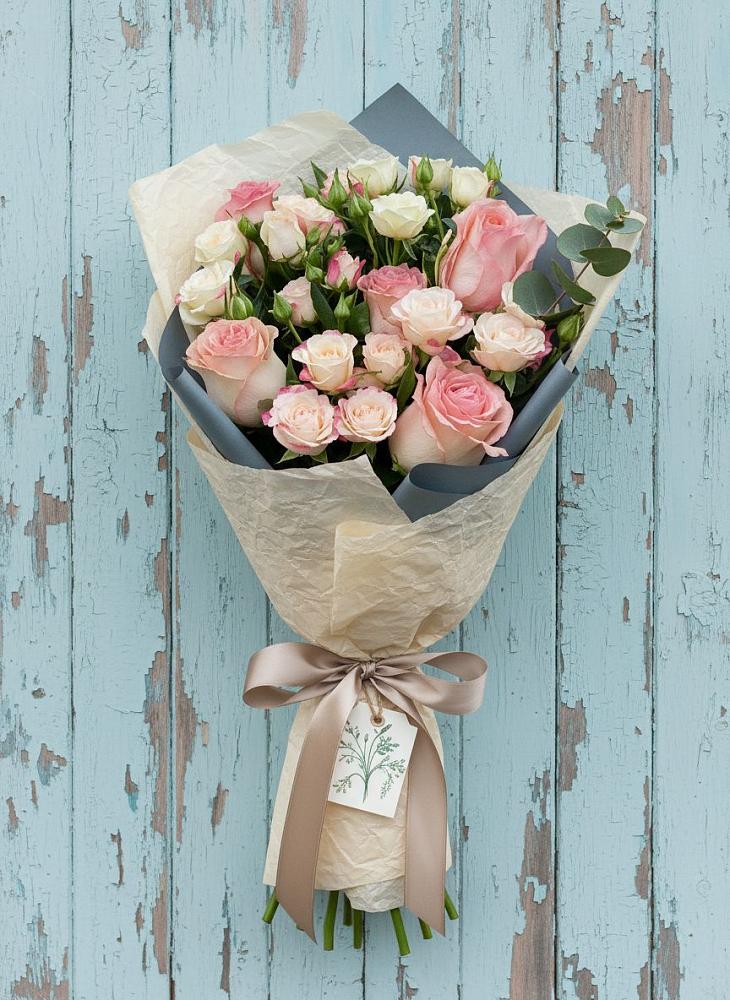 Букет цветов из: Розы в Октябрьске Самарская область