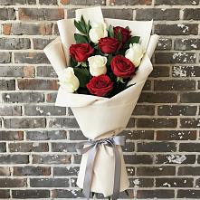 Букет цветов из:  Розы в Октябрьске Самарская область