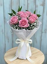 Букет цветов из:  Розы в Октябрьске Самарская область