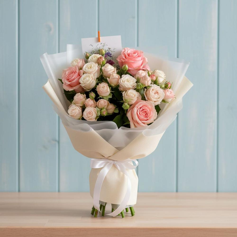 Букет цветов из: Розы в Октябрьске Самарская область