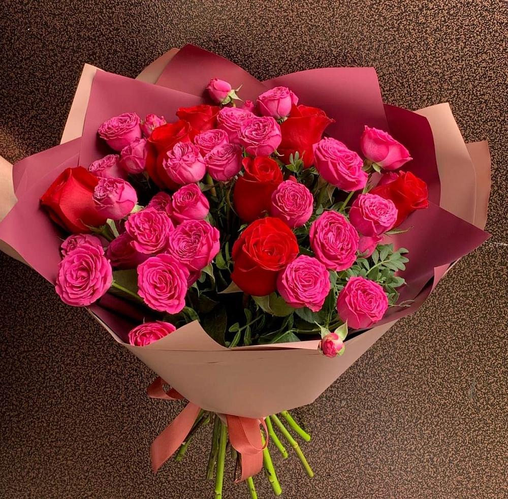 Букет В объятьях нежности в Октябрьске Самарская область