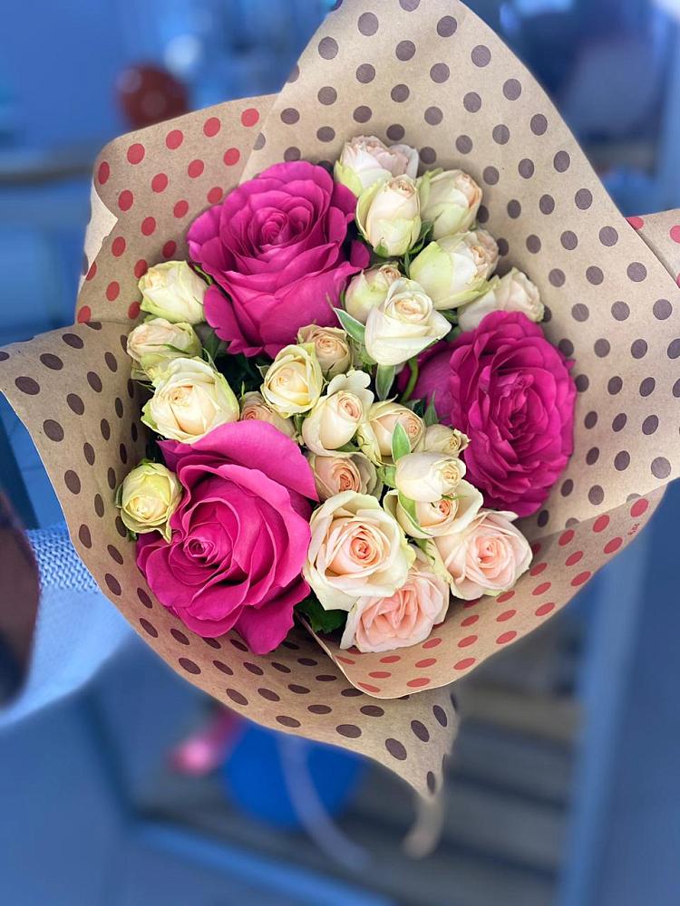 Букет цветов из: Розы в Октябрьске Самарская область