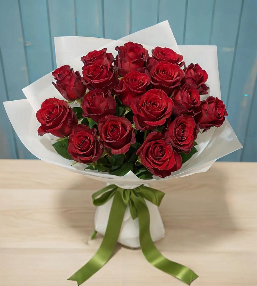 Букет Красные розы в Октябрьске Самарская область