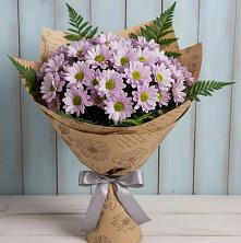 Букет цветов из:  Хризантемы в Октябрьске Самарская область