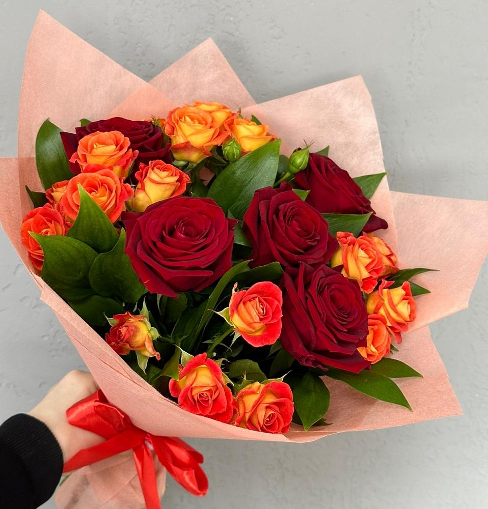 Букет Любовь и восторг в Октябрьске Самарская область