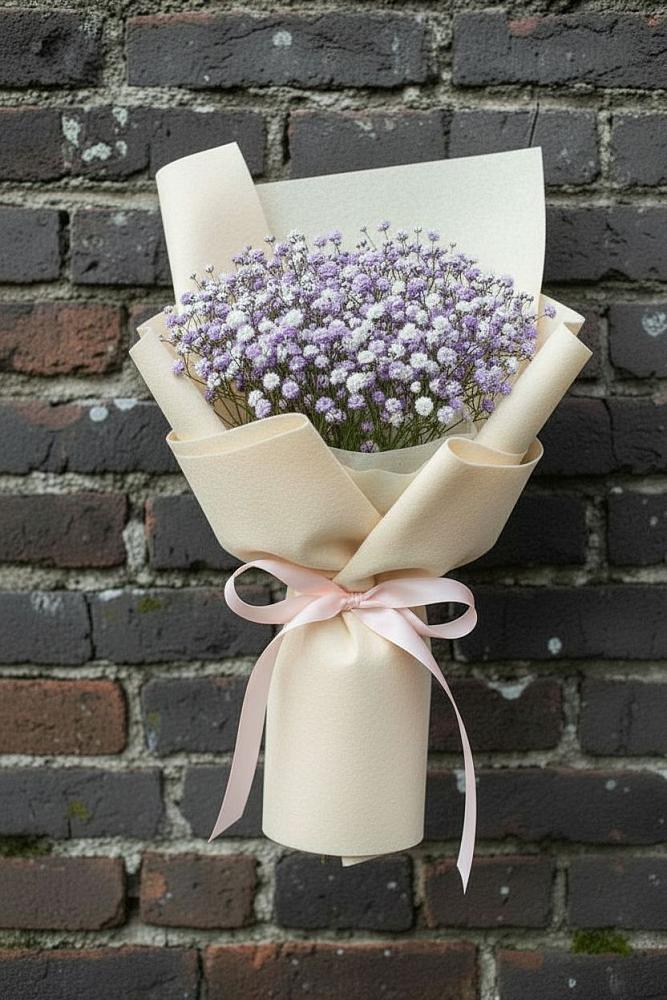 Букет цветов из: Гипсофила в Октябрьске Самарская область