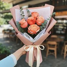 Букет цветов из:  Розы в Октябрьске Самарская область