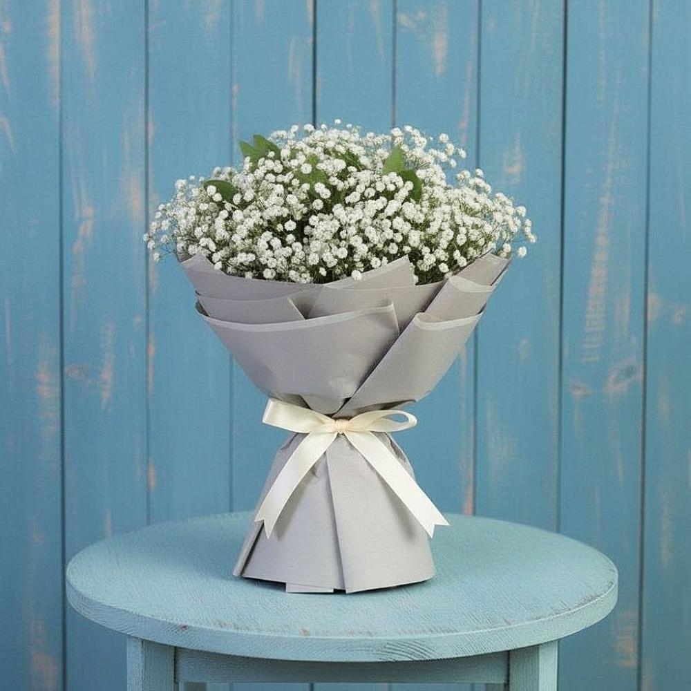 Букет цветов из: Гипсофила в Октябрьске Самарская область