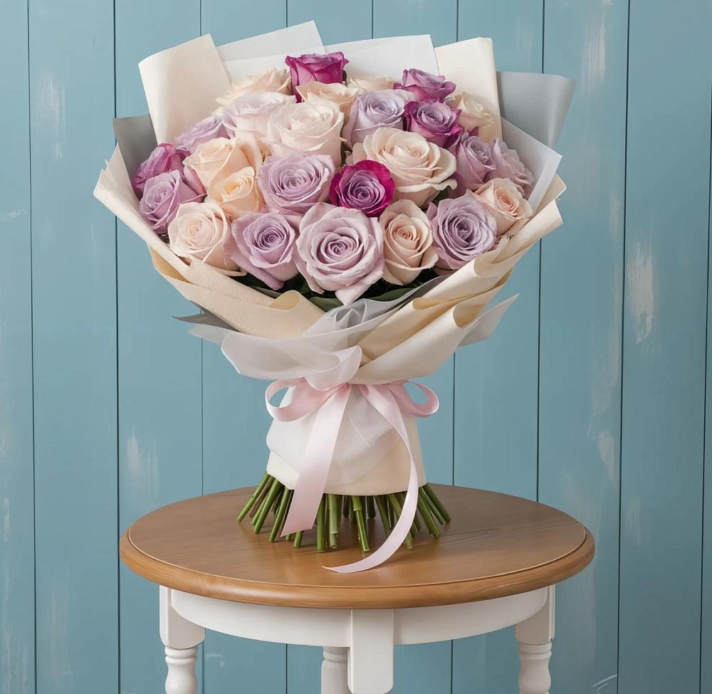 Букет цветов из: Розы в Октябрьске Самарская область