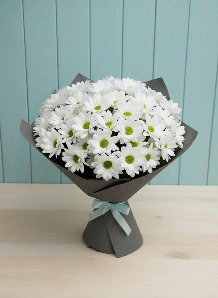 Букет цветов из: Хризантемы в Октябрьске Самарская область