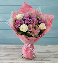 Букет цветов из:  Герберы в Октябрьске Самарская область