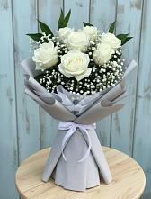 Букет цветов из:  Розы в Октябрьске Самарская область