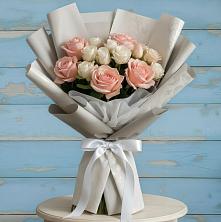 Букет цветов из:  Розы в Октябрьске Самарская область