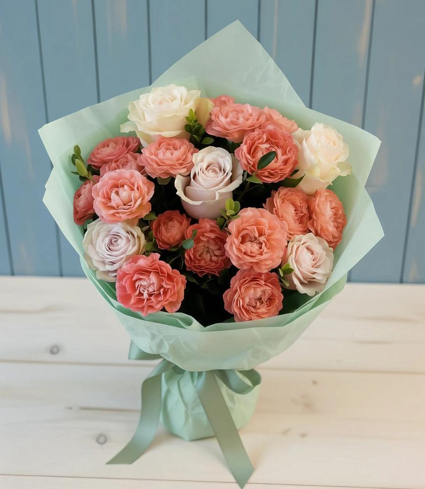 Букет цветов из: Розы в Октябрьске Самарская область