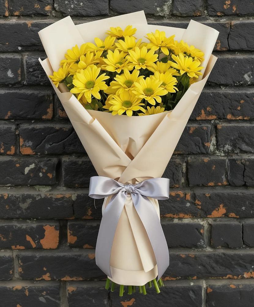 Букет цветов из: Хризантемы в Октябрьске Самарская область