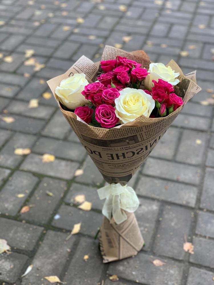 Букет цветов из: Розы в Октябрьске Самарская область