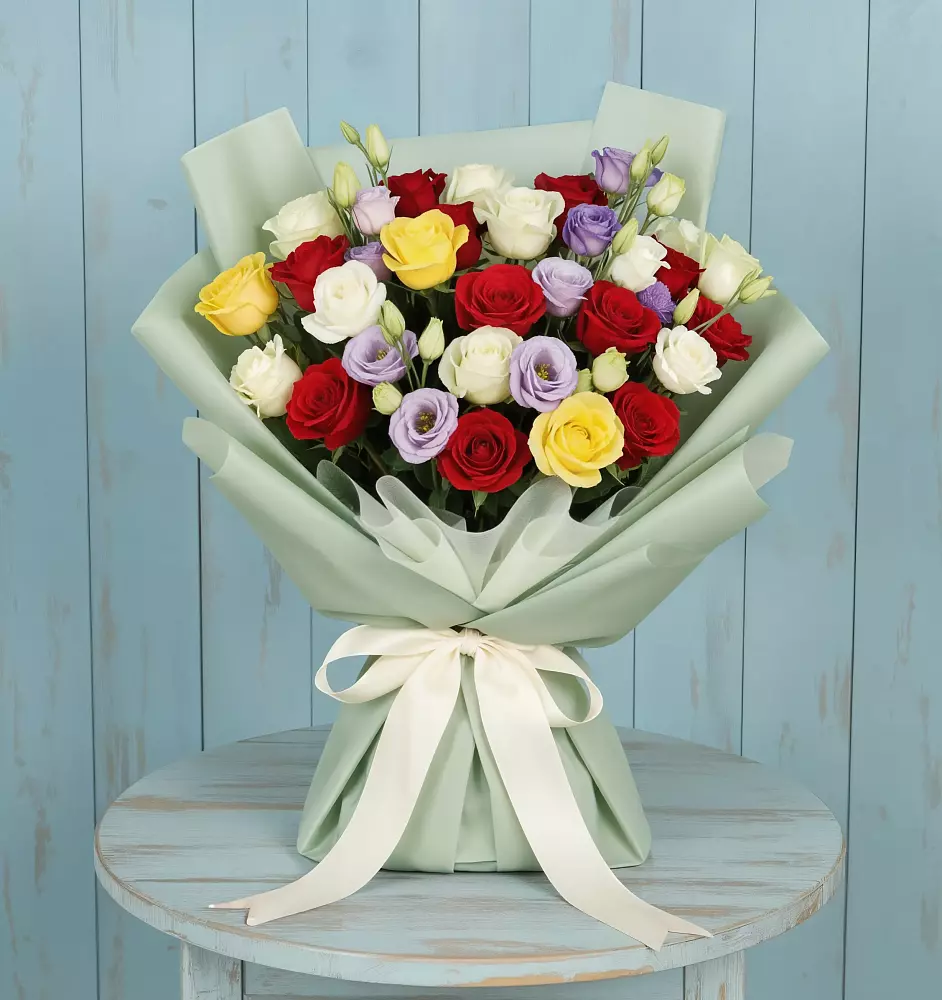 Букет цветов из: Розы в Октябрьске Самарская область