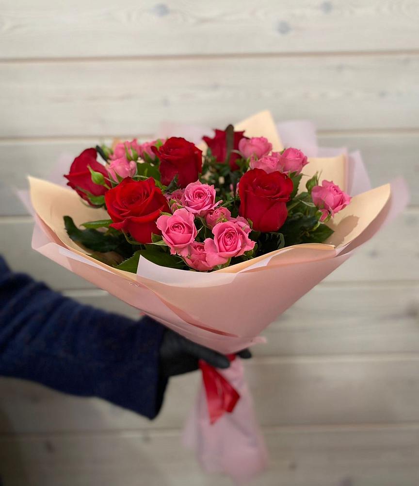 Букет цветов из: Розы в Октябрьске Самарская область