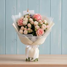 Букет цветов из:  Розы #REPLACE_PRED# Октябрьске Самарская область