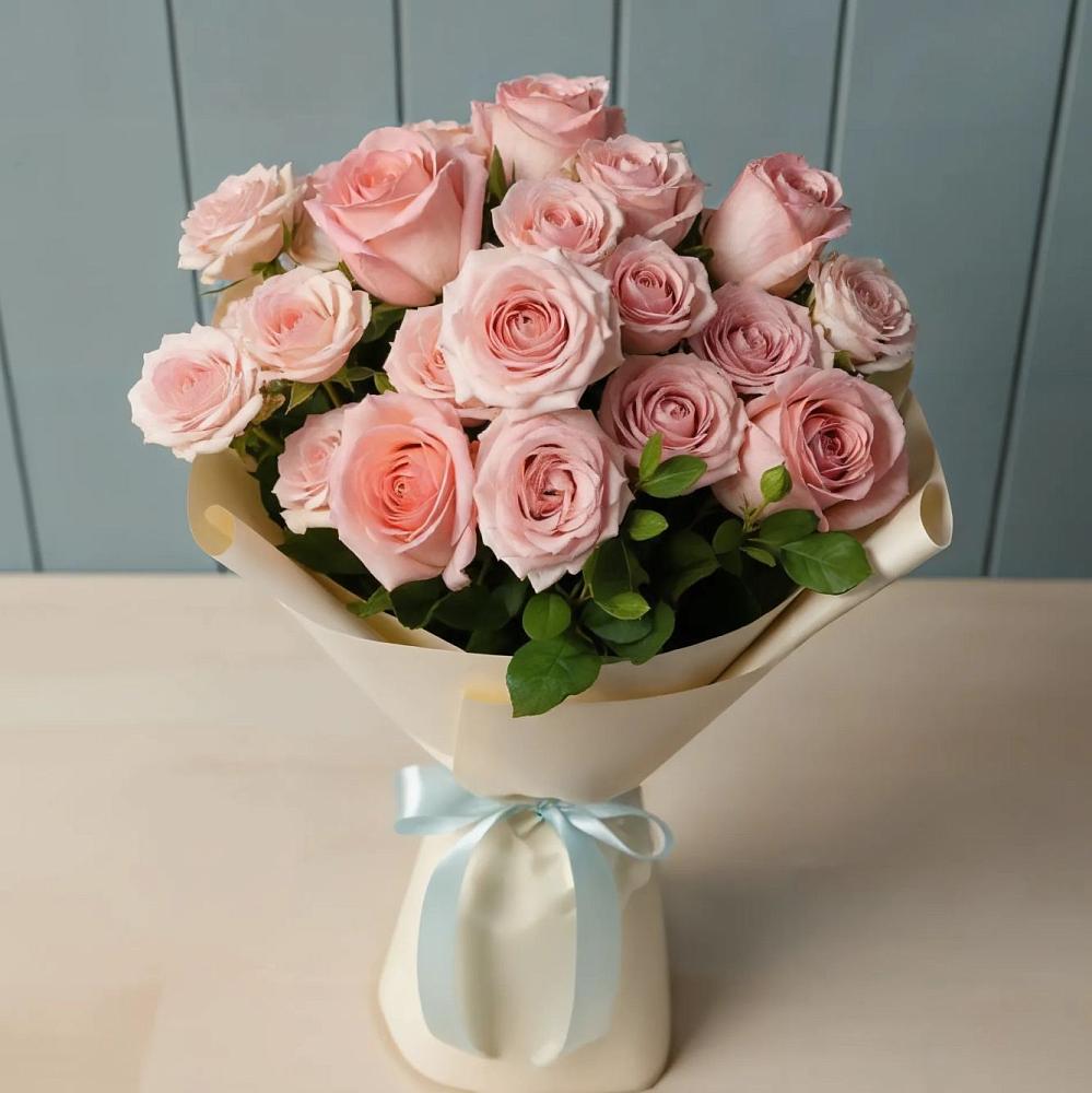 Букет Розовый шарм в Октябрьске Самарская область